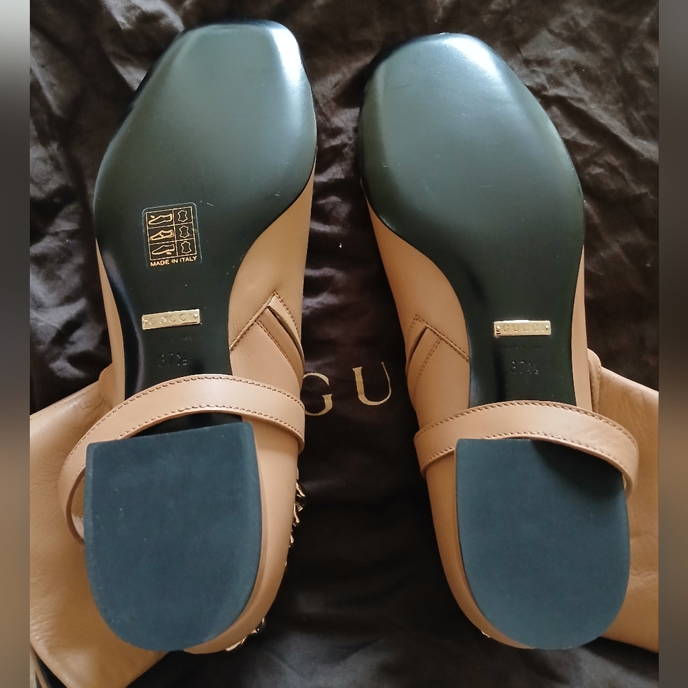 New. Gucci soho  GG  ankle boot, side zipper - Picture 6 of 13